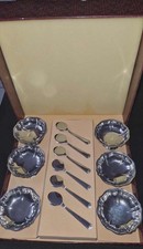 ? Coffret service à glace en inox Guy Degrenne – 12 pièces – Vintage élégant