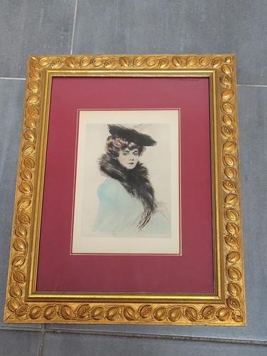 Helleu lithographie - helleu,,