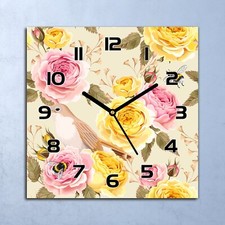 Horloge Murale Design En Verre