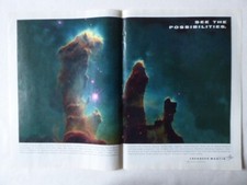 2/1996 PUB LOCKHEED MARTIN HUBBLE SPACE TELESCOPE SPACE ESPACE ORIGINAL AD