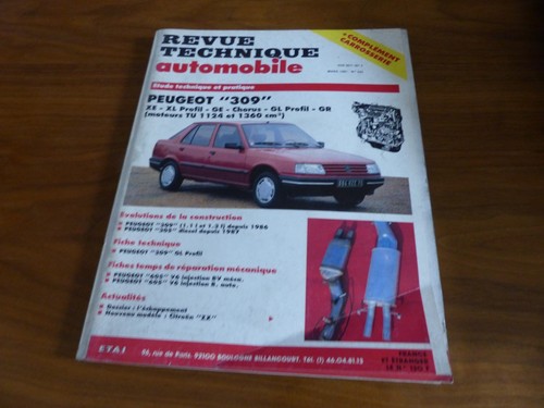 Revue technique peugeot - revue,