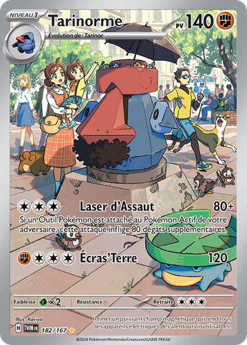Carte pokémon tarinorme - pokémon,