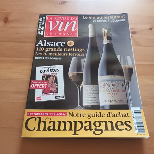 Revue vin de france - la,