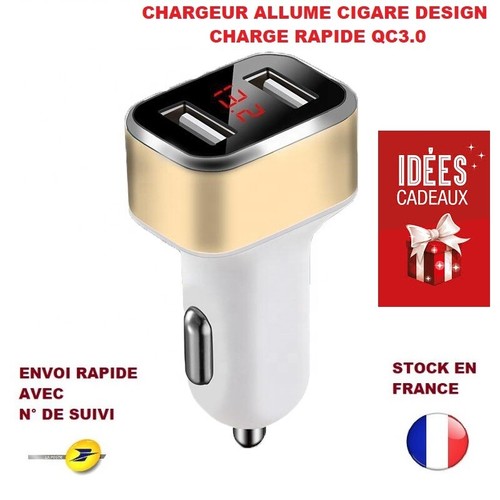 Chargeur voiture allume cigare - voiture,