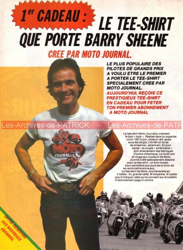 Publicité barry sheene - publicité,