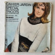 CAHIER JARDIN DES MODES No 188 De 1963 TWEED LAINE TRICOT POUR LA VILLE JERSEY
