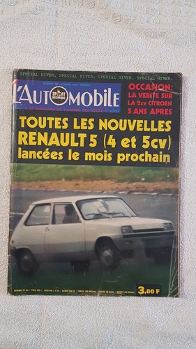 Automobile 308 01 1972 - l'automobile, 01/1972