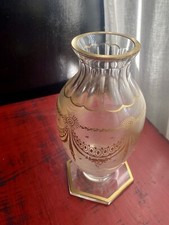 Vase ancien France  Verre XIXe