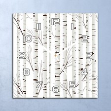 Horloge Murale En Verre 30x30