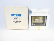 AKAI - APC-2 - DUAL MAGNET CARTRIDGE - CELLULE + SAPHIR - COMPLET - RARE !