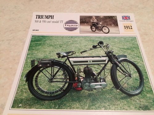 Carte moto triumph - moto, 550