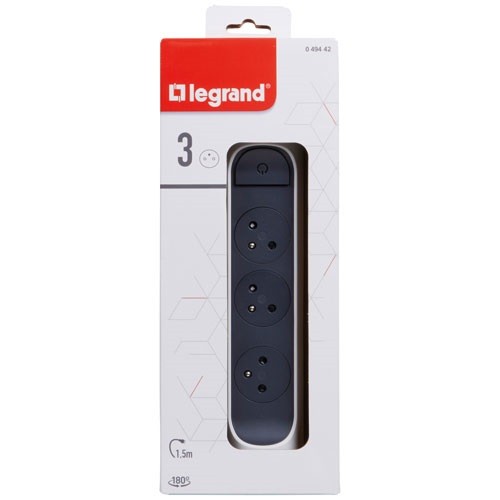 Legrand multiprise 3x2p - legrand,