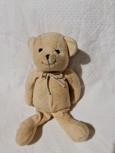 Doudou peluche ours beige anna - peluche,