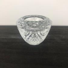 Bougeoir En Cristal Vintage Modèle Fontenay De La Maison Cristal D’arque