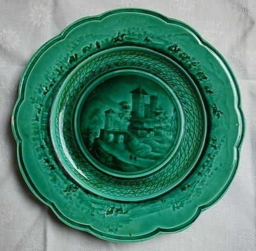 Assiette faïence émaux - assiette, en
