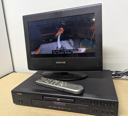 Denon dvd 557 progressive - denon, scan