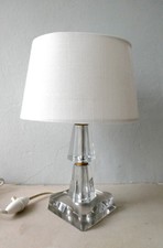 lampe Art Deco, en verre et