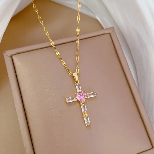 Collier pendentif luxe - collier, acier