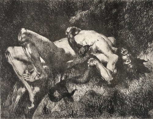 Ixion estampe vers 1880