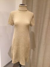 Superbe robe pull beige Twinset L tbe