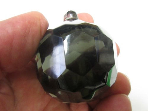 Boule cristal verre à - ou, verre;
