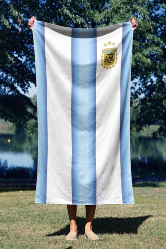 Serviette plage argentine - serviette,