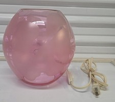 Ikea KNUBBIG 8.25" Pink Glass