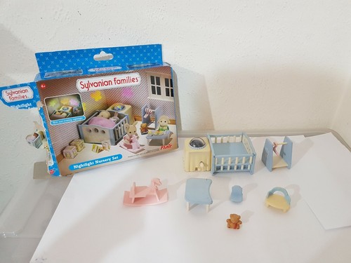 Chambre bébé bleue - , sylvanian