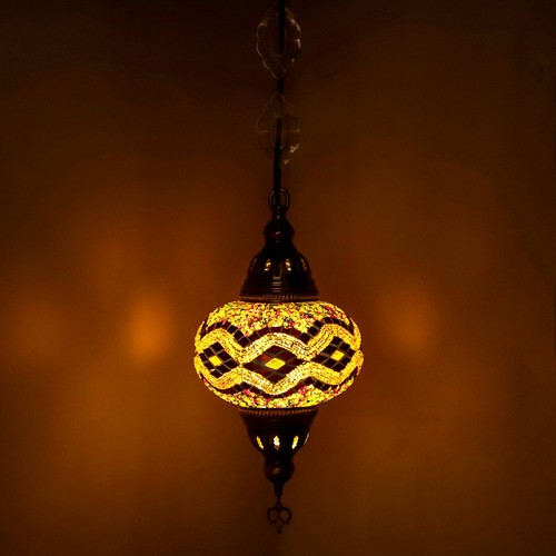 Lustre suspendu verre - lustre,