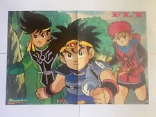 Vintage POSTER SEUL CLUB DOROTHÉE MAGAZINE : FLY Dragon Quest / Les Musclés
