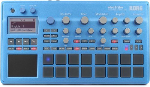 Korg electribe metallic blue - metallic,