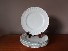 5 Assiettes blanches 24 cm
