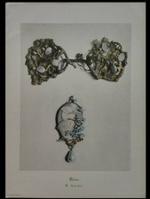 RENE LALIQUE, BIJOUX - PLANCHE