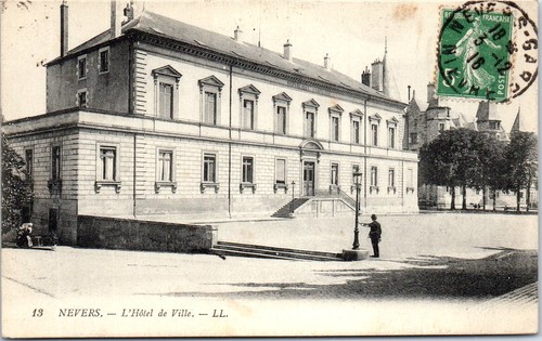 Nevers carte postale - 58,
