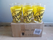 6 verres RHUM HAVANA CLUB  28