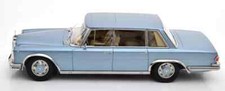 MERCEDES classe S 600 LWB Pullman W100 BLEU de 1963 au 1/18 KK-Scale KKDC180602