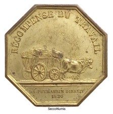 JETON . Récompense Du Travail