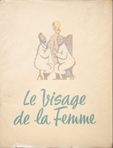 Visage la femme - le,