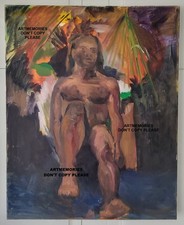 Nu Ethnique 20 ème h/ toile