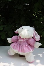 Peluche Doudou Lapin Blanc