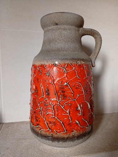 Vase west germany fat - germany, lava
