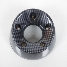 Protection pot d échappement carbone pour scooter Yamaha 400 Majesty 2007-2008