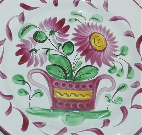 Assiette faience ancienne - faience,