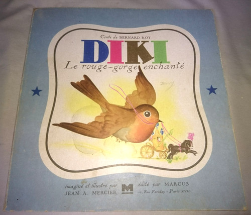 Livre diki rouge gorge - bd, le