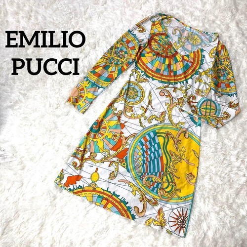 Robe soie emilio - emilio, pucci