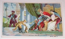 Chromo : Le Chat Botté avec