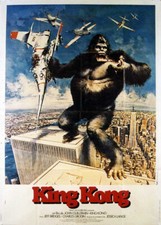 affiche du film KING KONG 120x160 cm