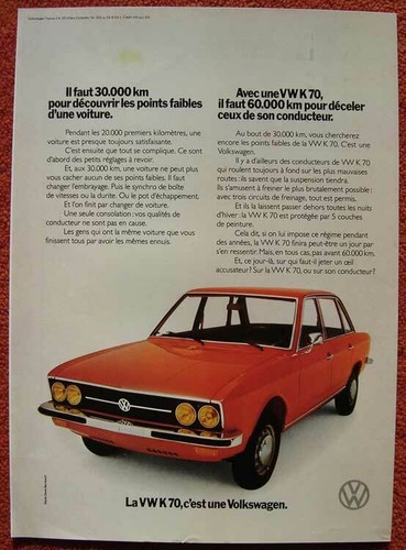 Publicité papier voiture - -,