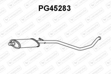 SILENCIEUX INTERMéDIAIRE PEUGEOT 306 1.9 SLD,1.6 SR,306 BREAK 1.9 D,1.6,1.4