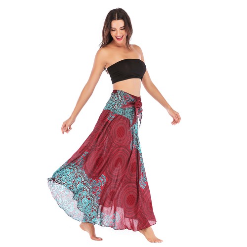 Jupe longue hippie robe - jupe,